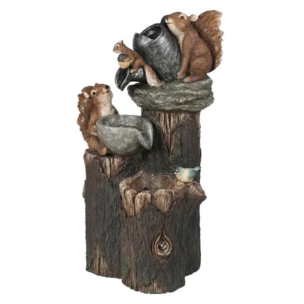 Funny Animal Duck /Squirrel Fountain