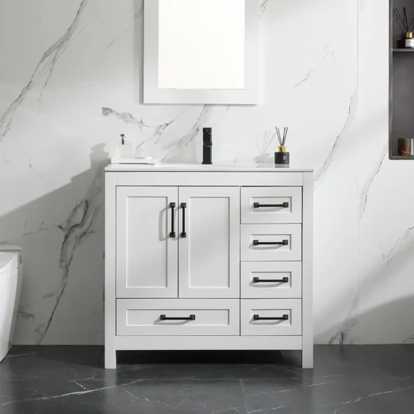 Classic Shaker Vanity Storage Cabinet