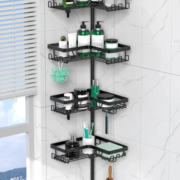 Adjustable Shower Caddy Tension Pole